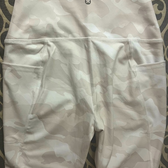 RBX Camo Double Peached Pocket Capri Leggings - Picture 5 of 5